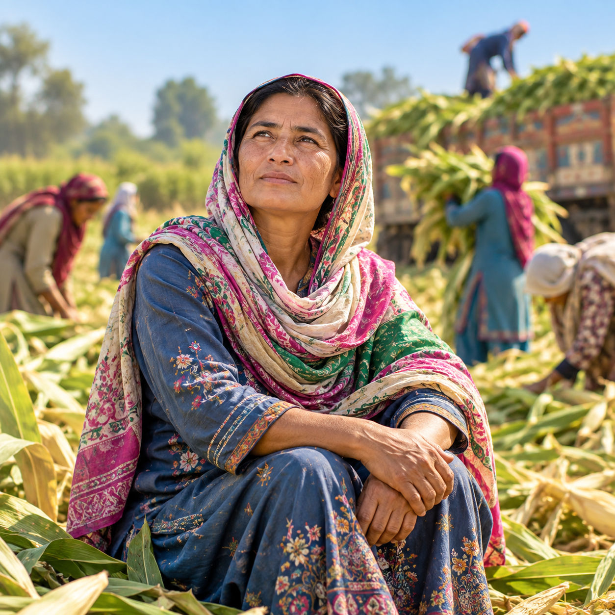 Keep Growing Feature Image, Woman in Field, Thailand