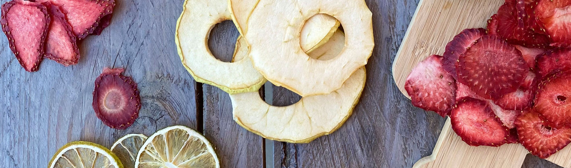 Fruta deshidratada