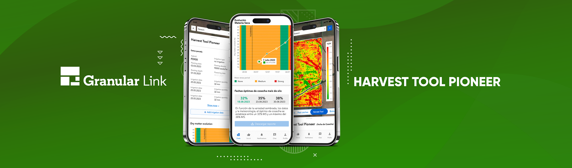 Granular Link Harvest Tool Pioneer