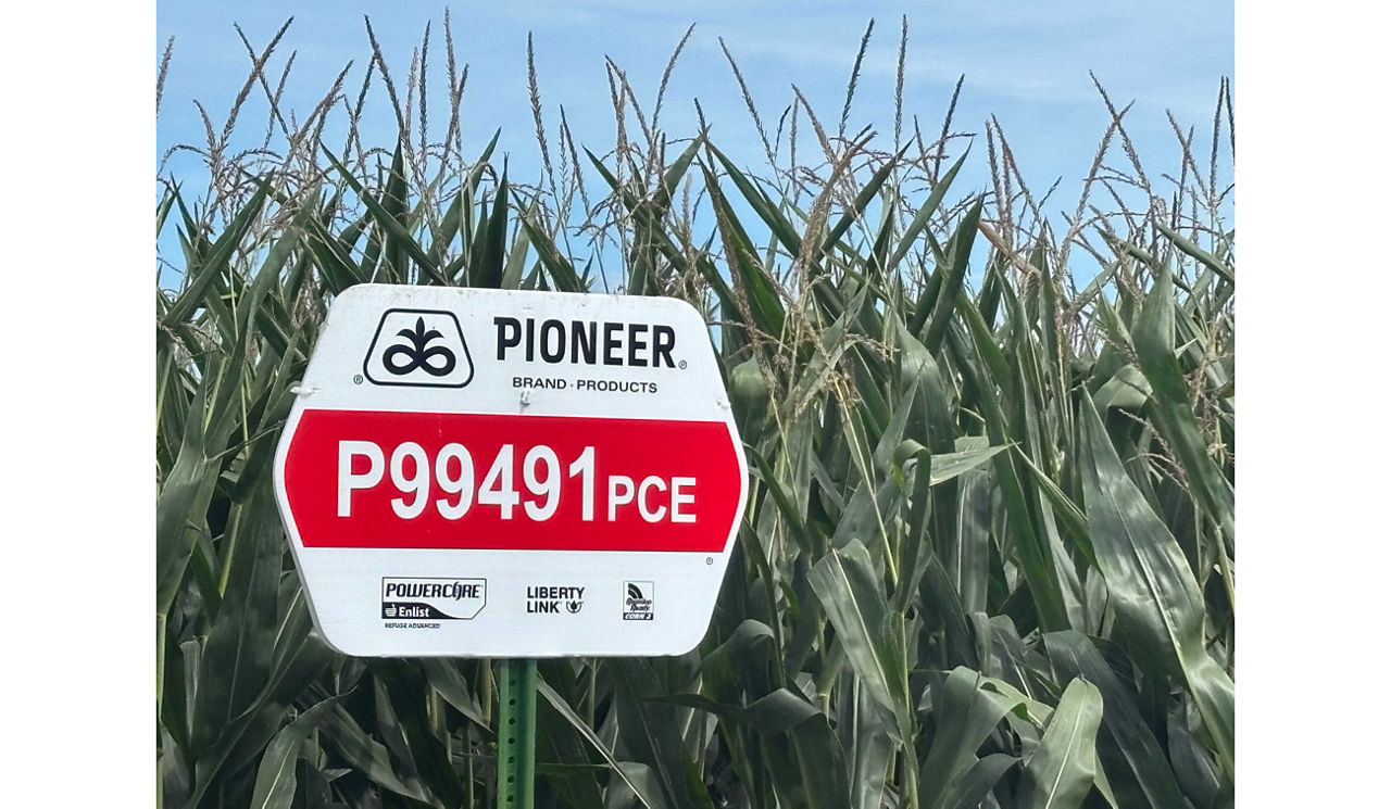 Pioneer PowerCore Enlist field sign