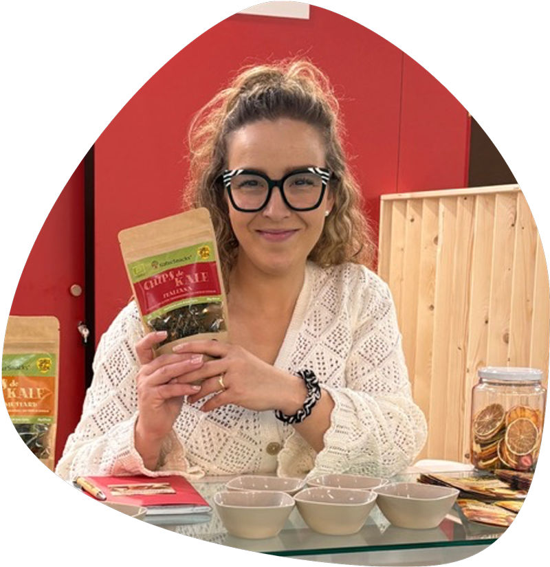 Ganadora Sandra de Blas, Natursnacks