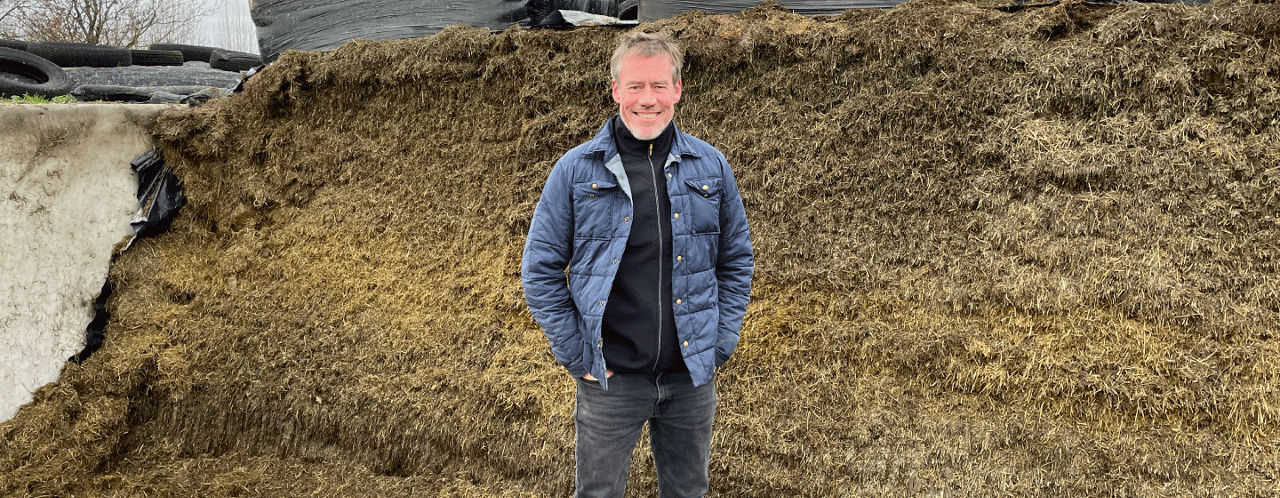 Ted Berkhout aan de kuil