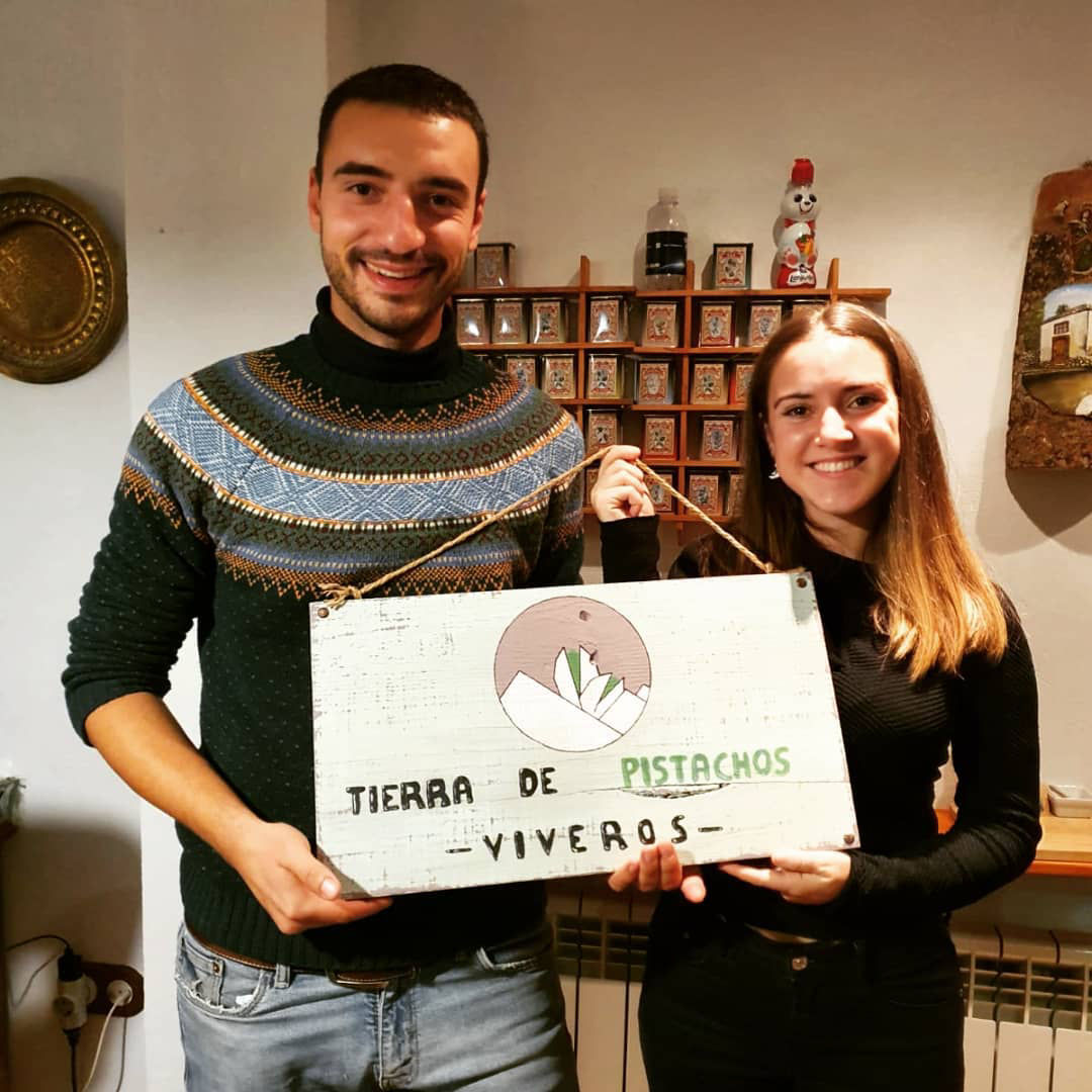 María Sierra y Julián Vega, de “Tierra de Pistachos”