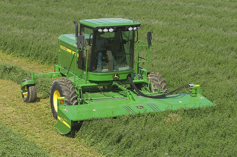 Harvesting alfalfa stands infected with leafhoppers potentially reduces egg, nymph and adult populations.